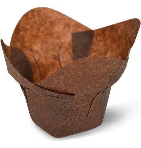 Tulipa / Capsula Flor De Loto Para Muffin (100 Unidades) 6