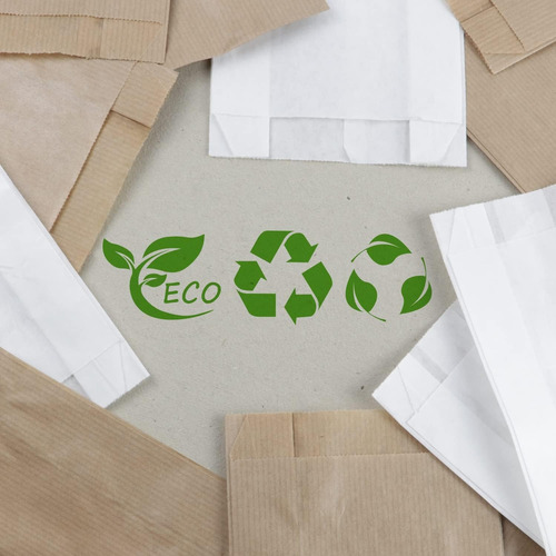 Saco / Bolsa Papel Kraft 2 Kg 40gr (100 Unidades) 4