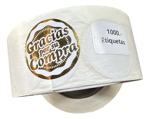 Etiquetas Autoadhesivas Gracias Por Su Compra (1000 Unidades)  6