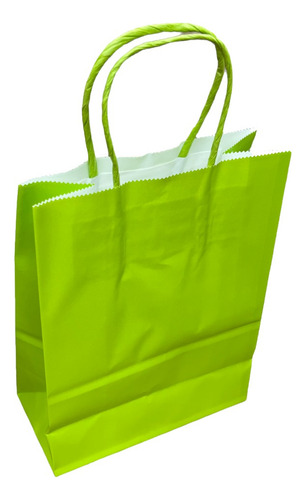 Bolsa Papel Manilla 16x21x8 Cm (12 Unidades) 4
