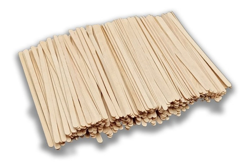 Revolvedores Mezcladores De Madera Café/té ( 1.000 Unidades) 1