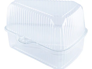 Envase Triangular Para Torta Alto 7187a (50 Unidades)