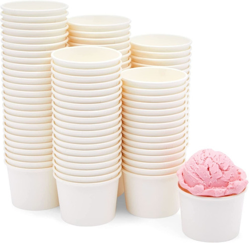 Pote Helado 4 Oz Sin Tapa (50 Unidades) 3
