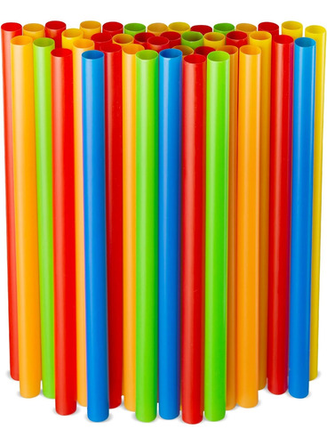 Bombillas Plasticas  (8 X 210 Mm 100 Unidades) 2