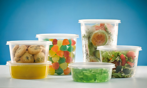 Pote / Envase Plástico 24 Oz - 750 Ml Con Tapa (25 Unidades) 2