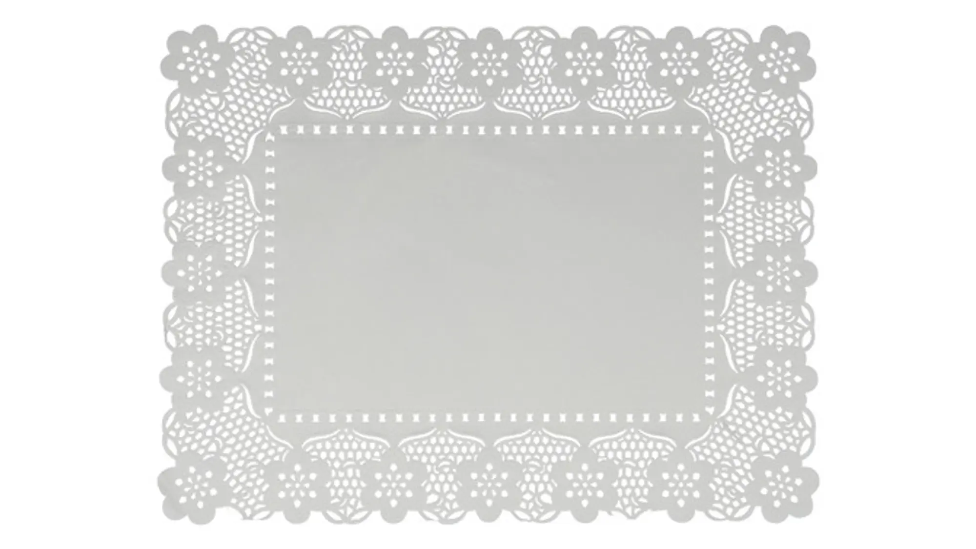 Blonda Rectangular N° 17 35.5 X 42.7 Cm (100 Unidades) 2