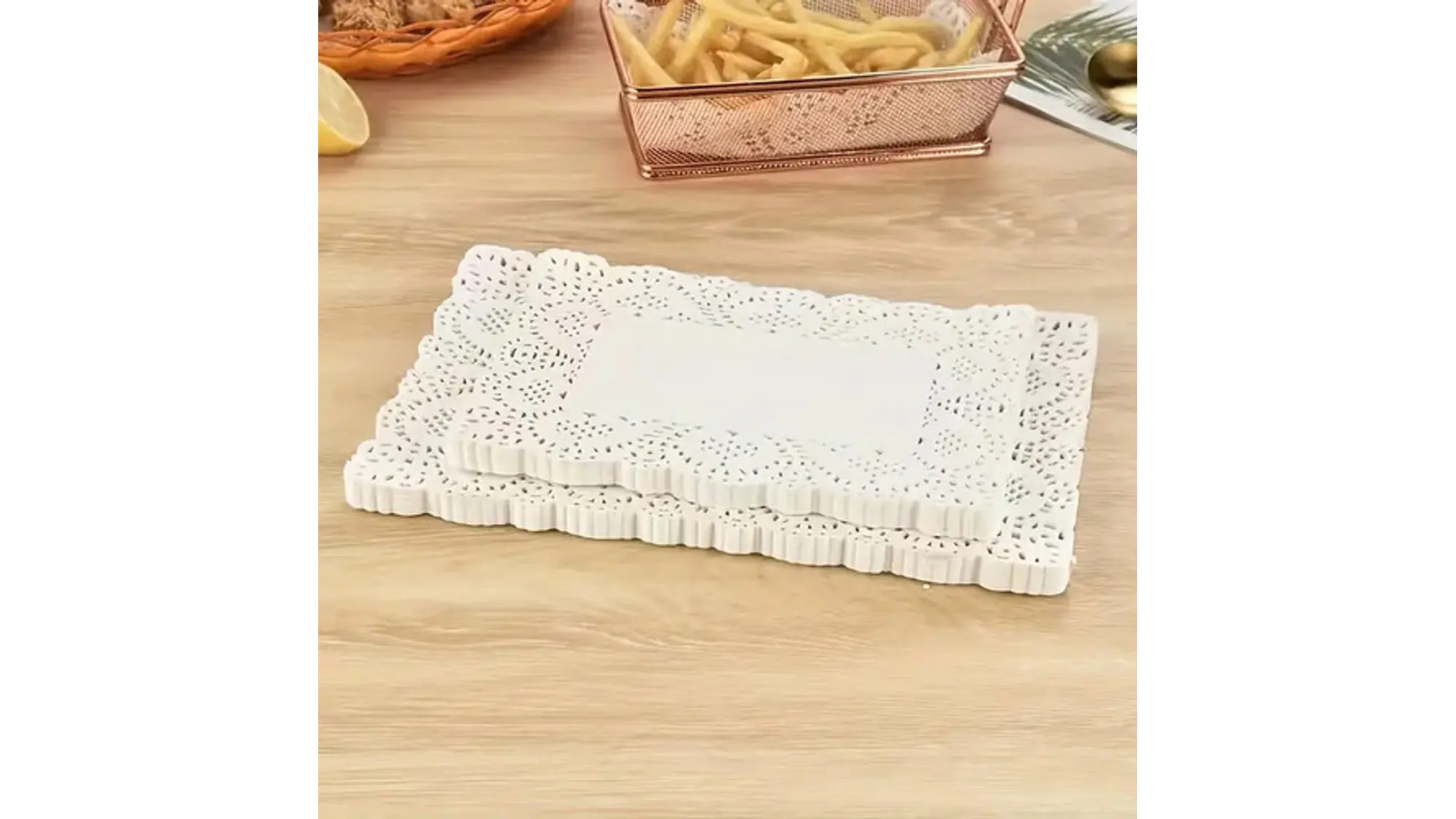 Blonda Rectangular N° 17 35.5 X 42.7 Cm (100 Unidades) 3