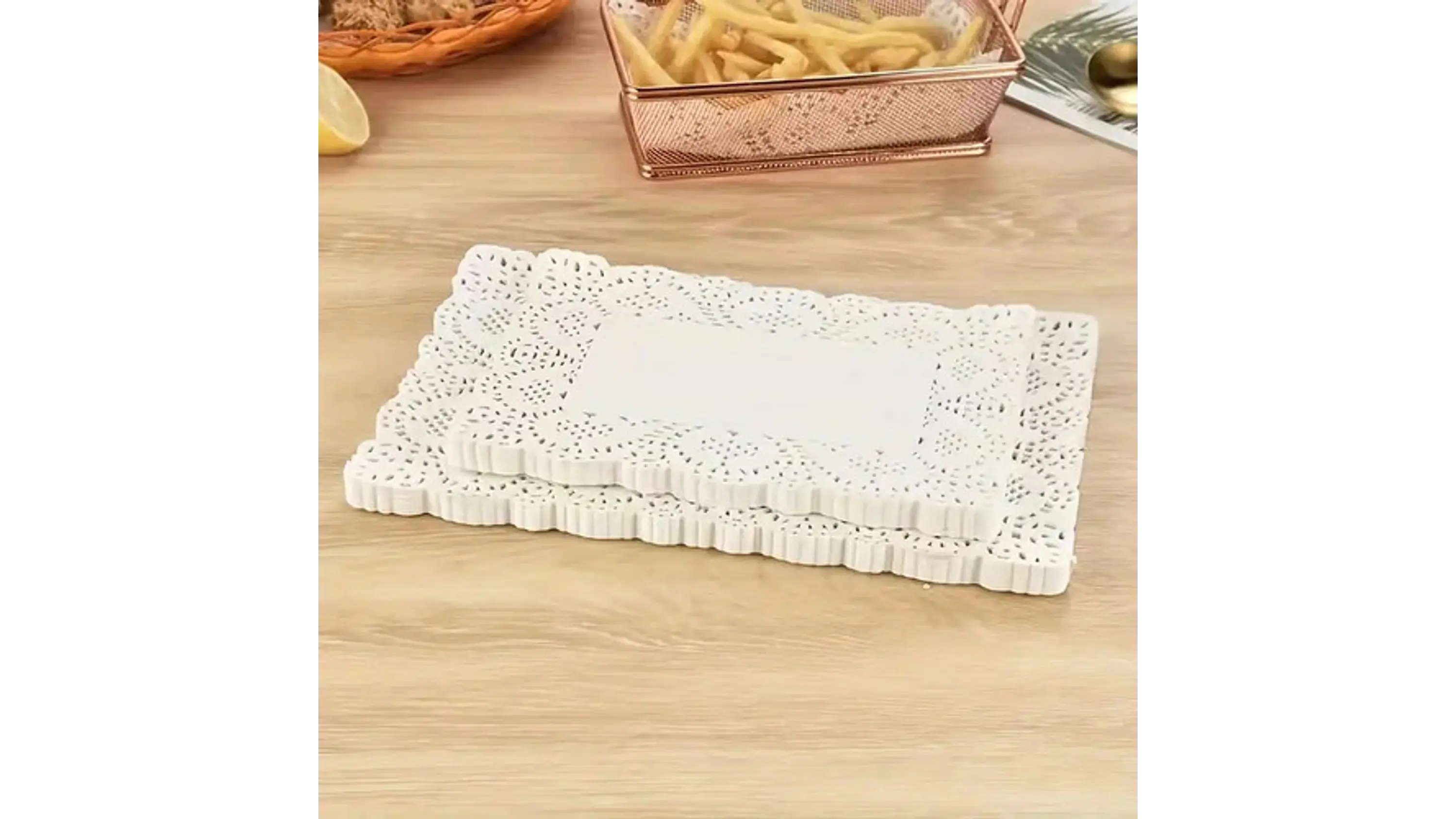 Blonda Rectangular N° 17 35.5 X 42.7 Cm (100 Unidades) 3