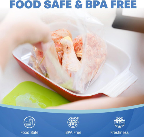 Bolsa Taco Para Congelar Alimentos 20x30 (1.000 Unidades) 3