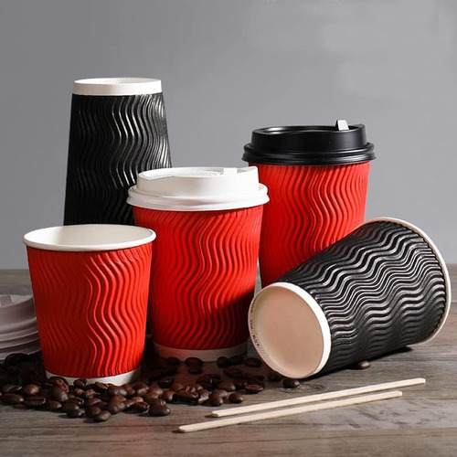Vaso Polipapel 12 Oz Con Protector O Cubrevaso (50 Unidades) 4