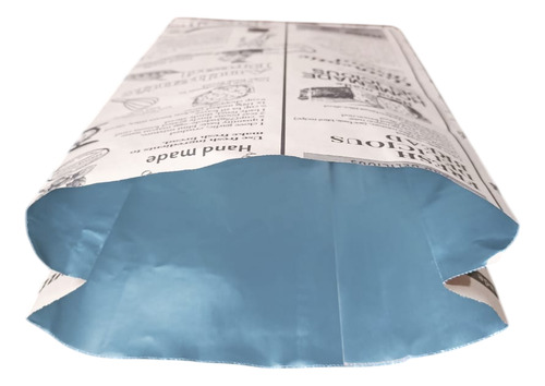 Bolsa Papel Kraft Metalizada Para Pollo 20x36 (50 Unidades) 5