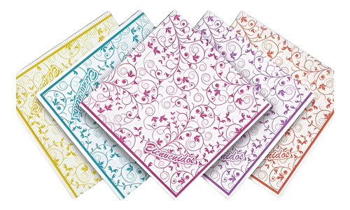 Servilletas Con Diseños 24x24 Cm (250 Unidades) 4