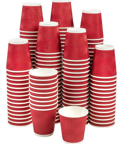 Vaso Polipapel 8 Oz Con Protector O Cubrevaso (50 Unidades) 3