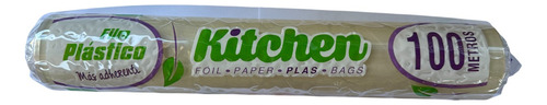 Film Plástico Para Cocina / Papel Alusa 30cm x100 metros 2