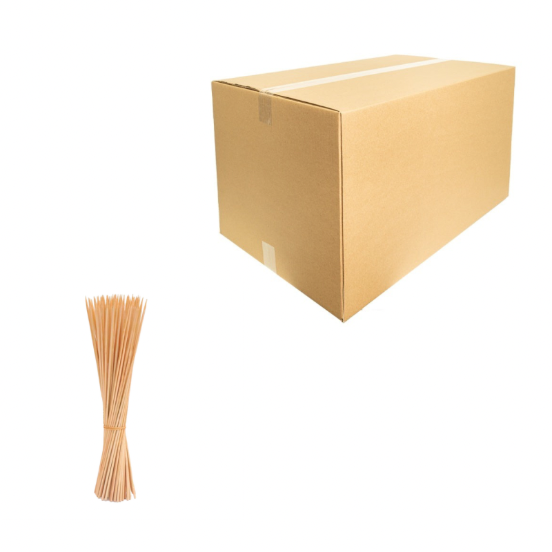 Brochetas / Palillos / Pincho De Madera 12cm (caja 200 paquetes) 1