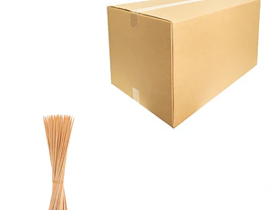 Brochetas / Palillos / Pincho De Madera 12cm (caja 200 paquetes)