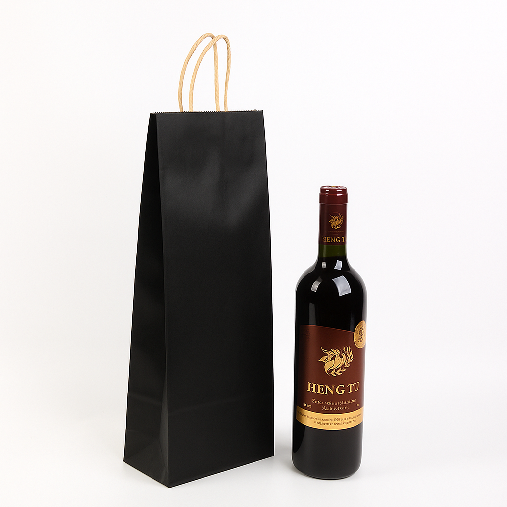 Bolsa De Papel Para Botellas 39x8x15 (12 Unidades) 1