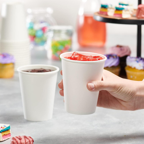 Vaso polipapel 12 Oz Blanco (50 Unidades) 3