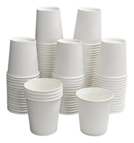 Vaso Polipapel 6 Oz Blanco (50 Unidades) 2