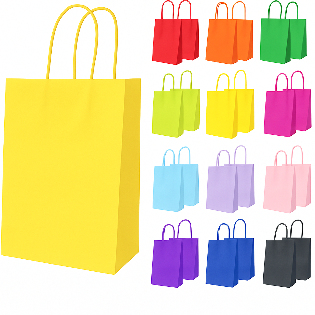 Bolsa Papel Manilla 22x10x32 Cm (10 Unidades) 6