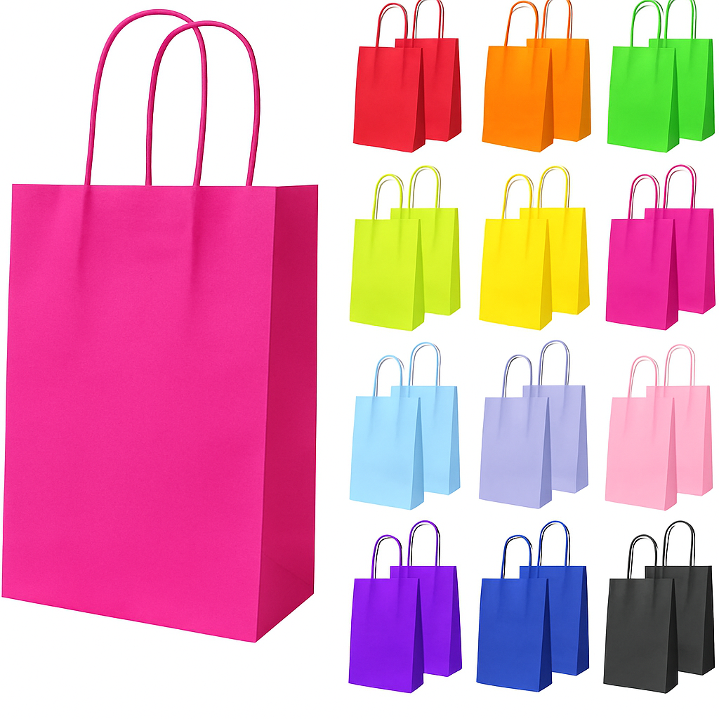 Bolsa Papel Manilla 22x10x32 Cm (10 Unidades) 8