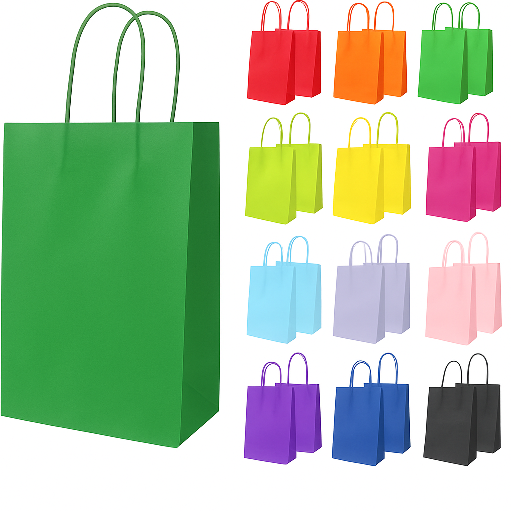 Bolsa Papel Manilla 22x10x32 Cm (10 Unidades) 12