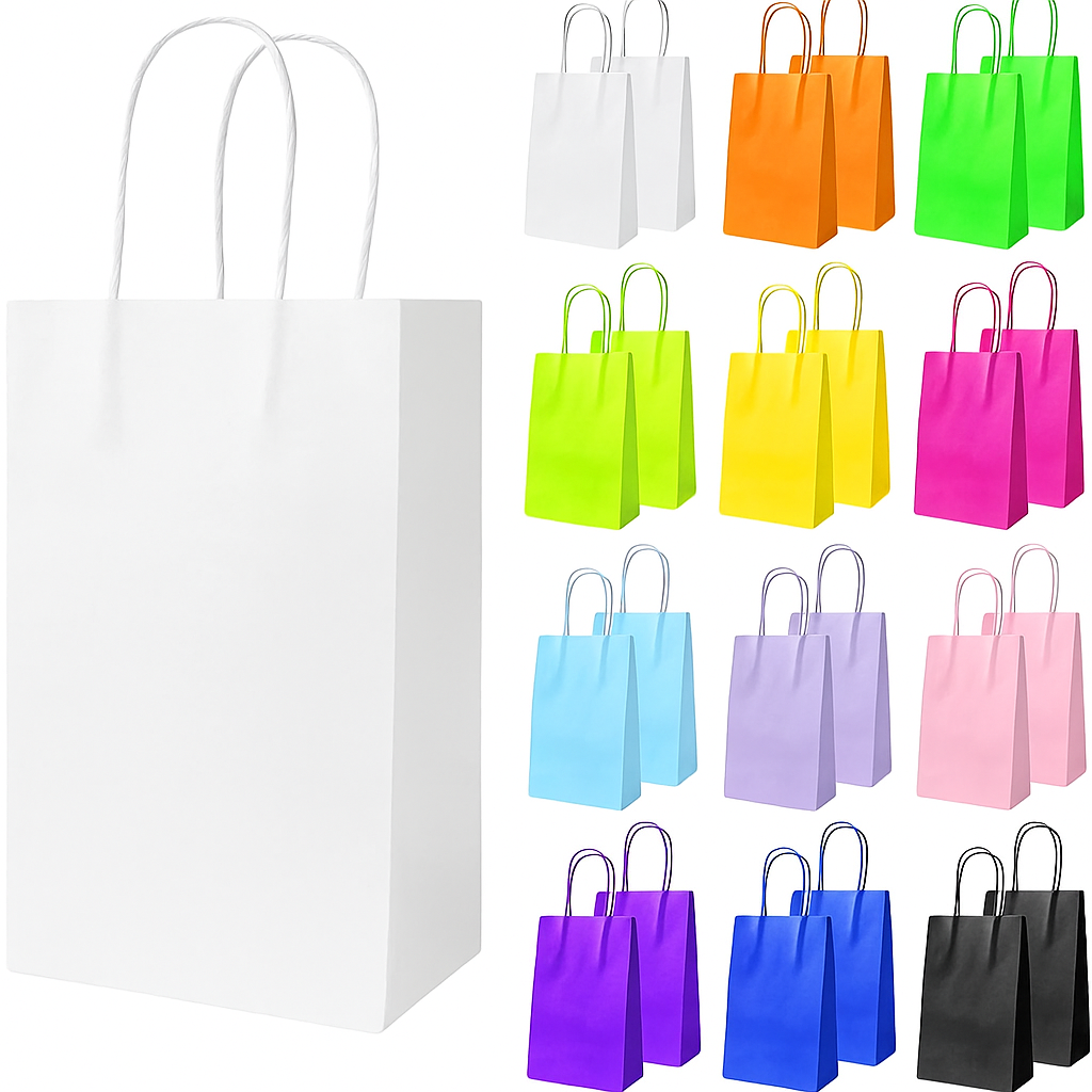 Bolsa Papel Manilla 22x10x32 Cm (10 Unidades) 14