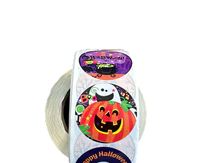 Etiquetas Autoadhesivas Halloween (1000 Unidades)