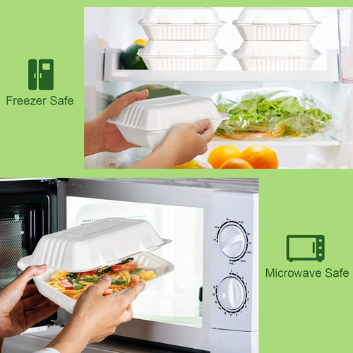 Envase Biodegradable / Porta Colación / Comidas (Caja 250 Unidades) 4
