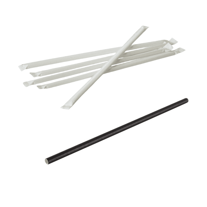 Bombillas De Papel Con Funda (6 X 195 Mm 500 Unidades) 6