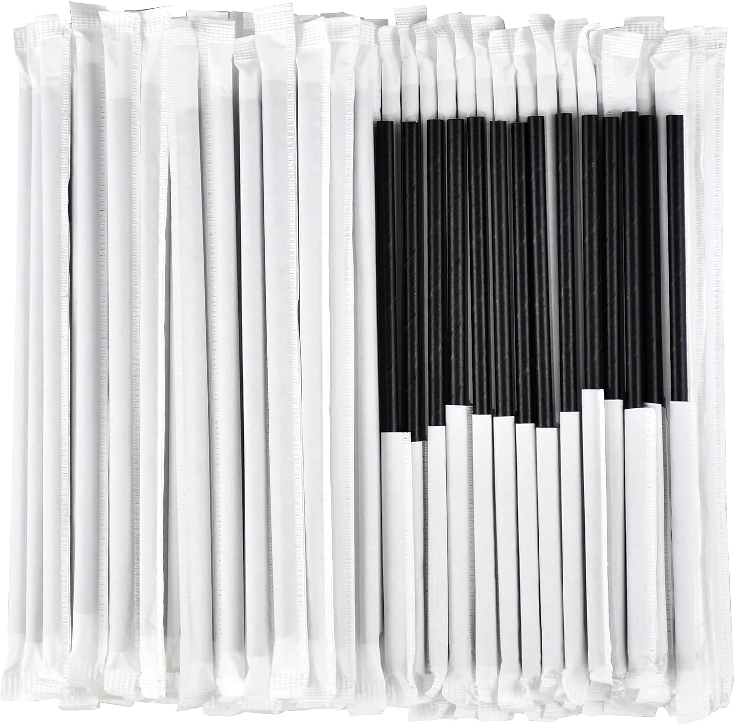 Bombillas De Papel Con Funda (6 X 195 Mm 500 Unidades) 9