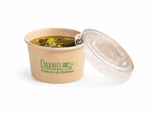 Envases Degustadores De Bambú Con Tapa (50 Unidades)