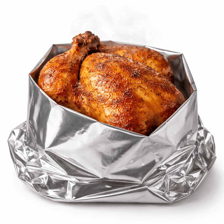 Bolsa Metalizada Para Pollo 32x38 (50 Unidades) 4