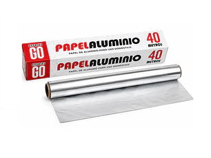 Papel Aluminio / Alusa Foil 30 Cm x 40 Metros