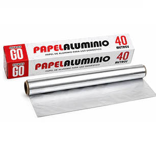 Papel Aluminio / Alusa Foil 30 Cm x 40 Metros