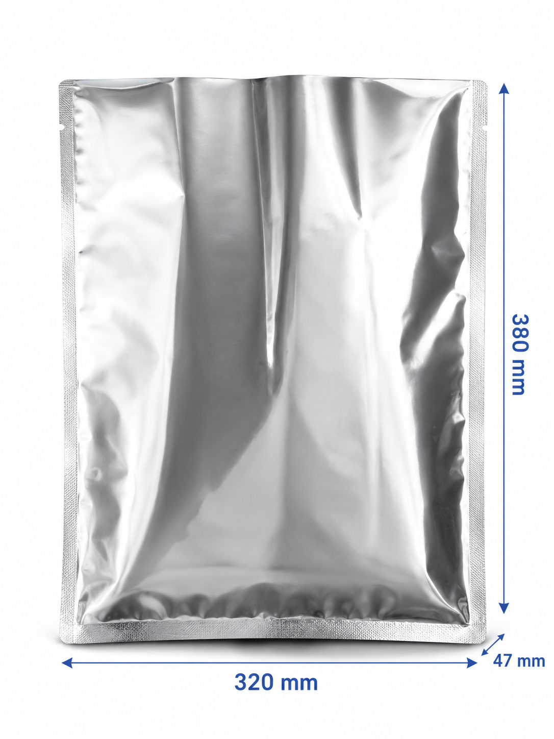 Bolsa Metalizada para Alimentos 320 x 380 + 47 mm (50 Unidades) 2