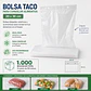 Bolsa Taco Para Congelar Alimentos 20x30 (1.000 Unidades) - Miniatura 1