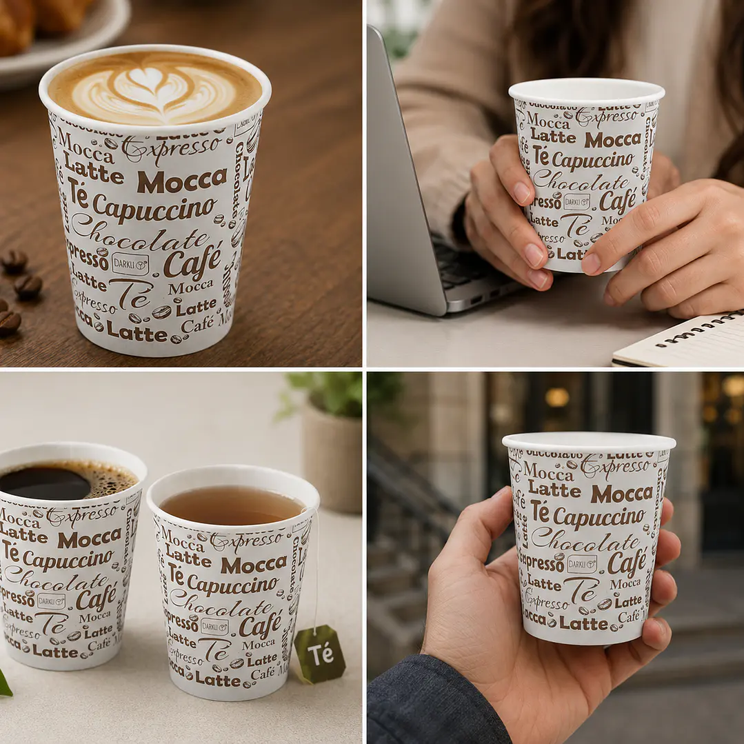 Vaso polipapel 8 oz (caja 1.000 Unidades) 2