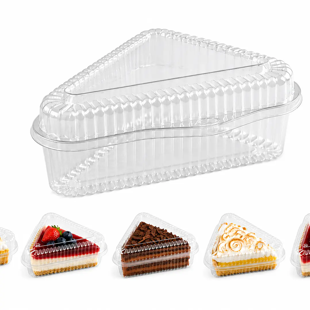 Envase Triangular Bajo para Tartaletas y Kuchen (Caja 200 Unidades) 4
