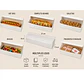 Caja Blanca Plegable 27 x 7.5 x 8 cm para Delivery, Regalos y Alimentos (100 Unidades) - Miniatura 3