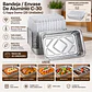 Bandeja / Envase De Aluminio C-30 C/tapa Domo (20 Unidades) - Miniatura 2