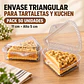 Envase Triangular Para Tartaleta - Kuchen (50 Unidades) - Miniatura 1