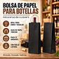 Bolsa De Papel Para Botellas 39x8x15 (12 Unidades) - Miniatura 2