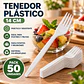 Tenedor Plástico (50 Unidades) - Miniatura 1