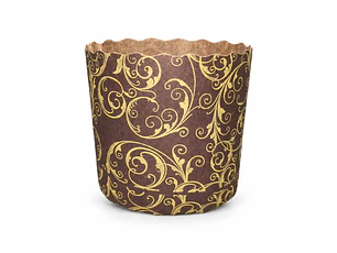 Molde Panettone / Queque / Pan De Pascua 100 Gramos 