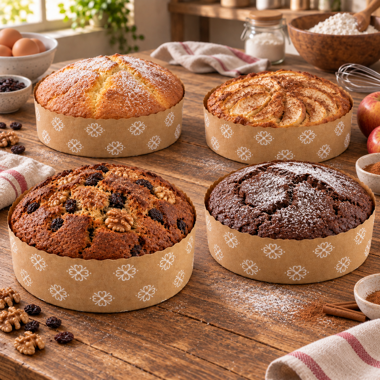 Molde Pan De Pascua 1 Kg (100 Unidades) 3