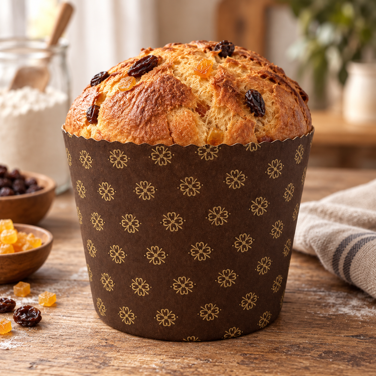 Molde Para Hornear Panettone De 700 Gramos (50 Unidades) 3