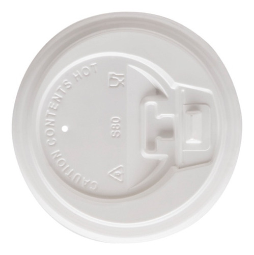Tapa para Vaso Polipapel 12 Oz Marca Darnel (100 Unidades) 1