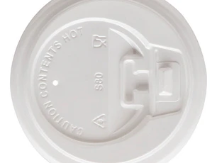 Tapa para Vaso Polipapel 12 Oz Marca Darnel (100 Unidades)