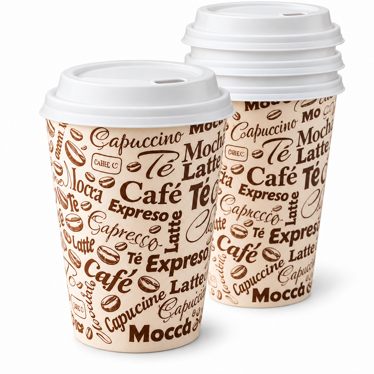 Tapa para Vaso Polipapel 12 Oz Marca Darnel (100 Unidades) 2